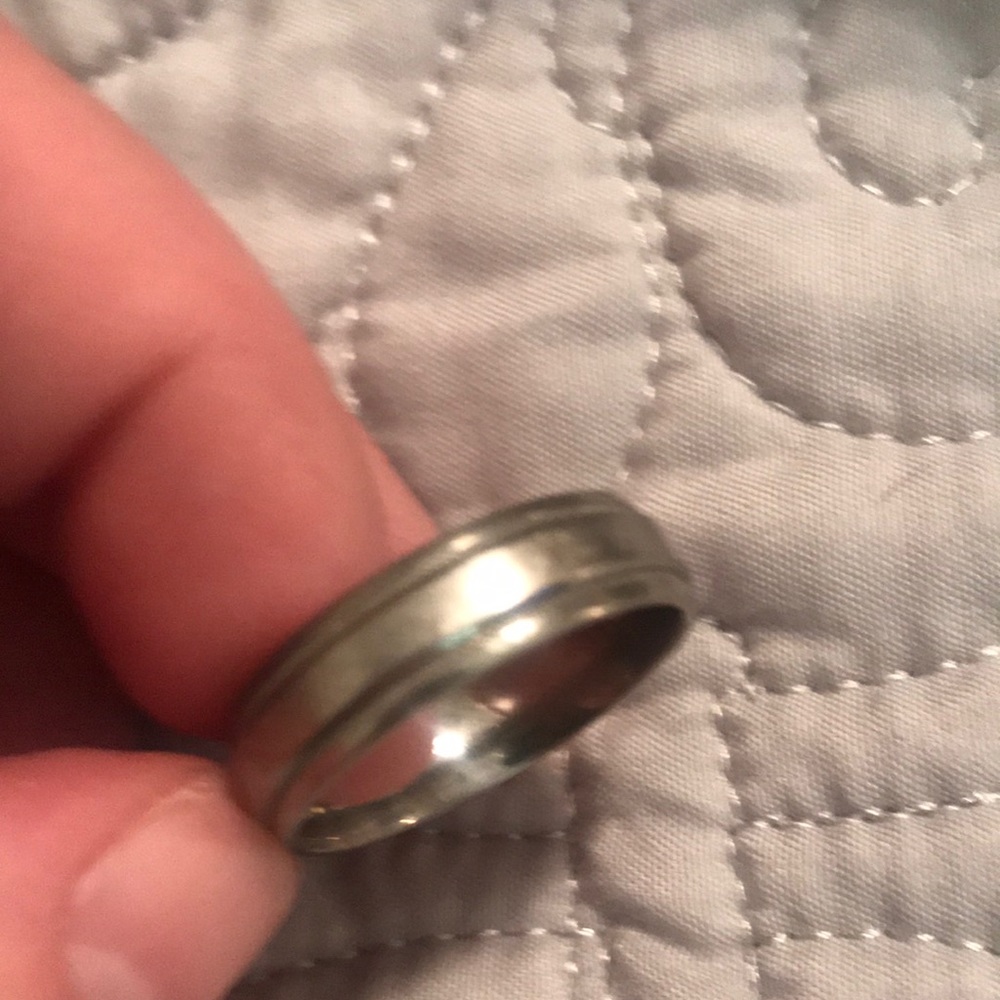 Titanium Men’s Wedding Band with Comfort Fit